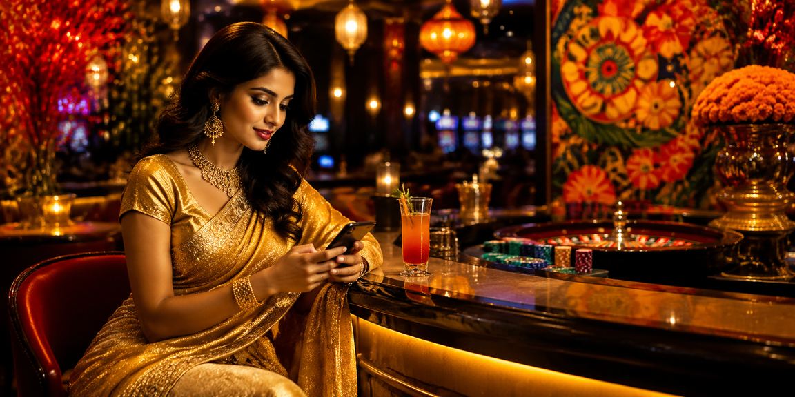 সিলেটে শাড়ি পরিহিত নারী mkpro88 - এ মোবাইল ক্যাসিনো পুরস্কার দেখছেন